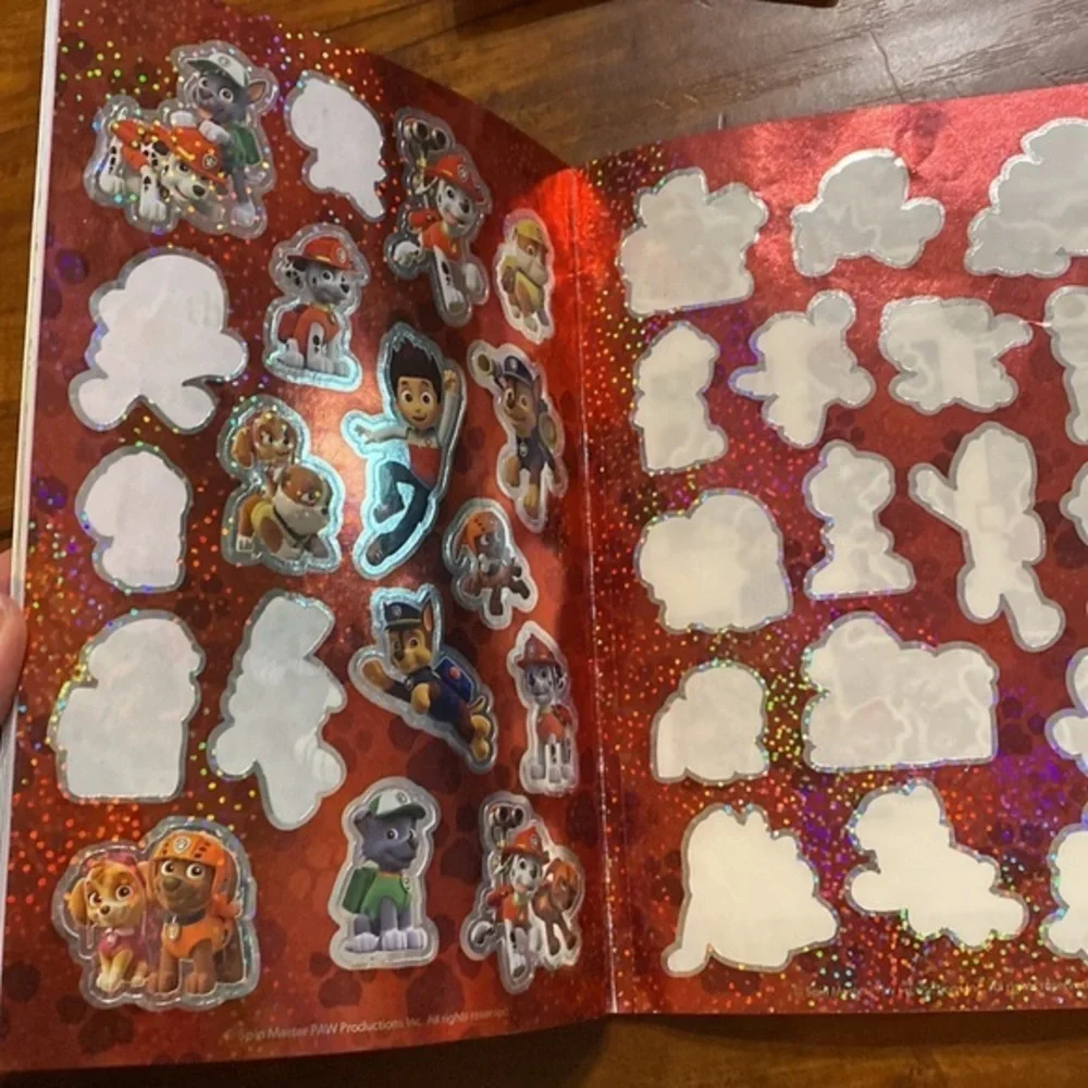 Paw Patrol Book Bundle Look & Find Step Into Reading + Plush Lot